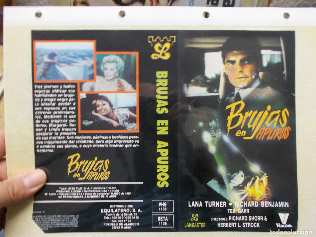 Kino: BRUJAS EN APUROS CARATULA ORIGINAL SOLO CARATULA