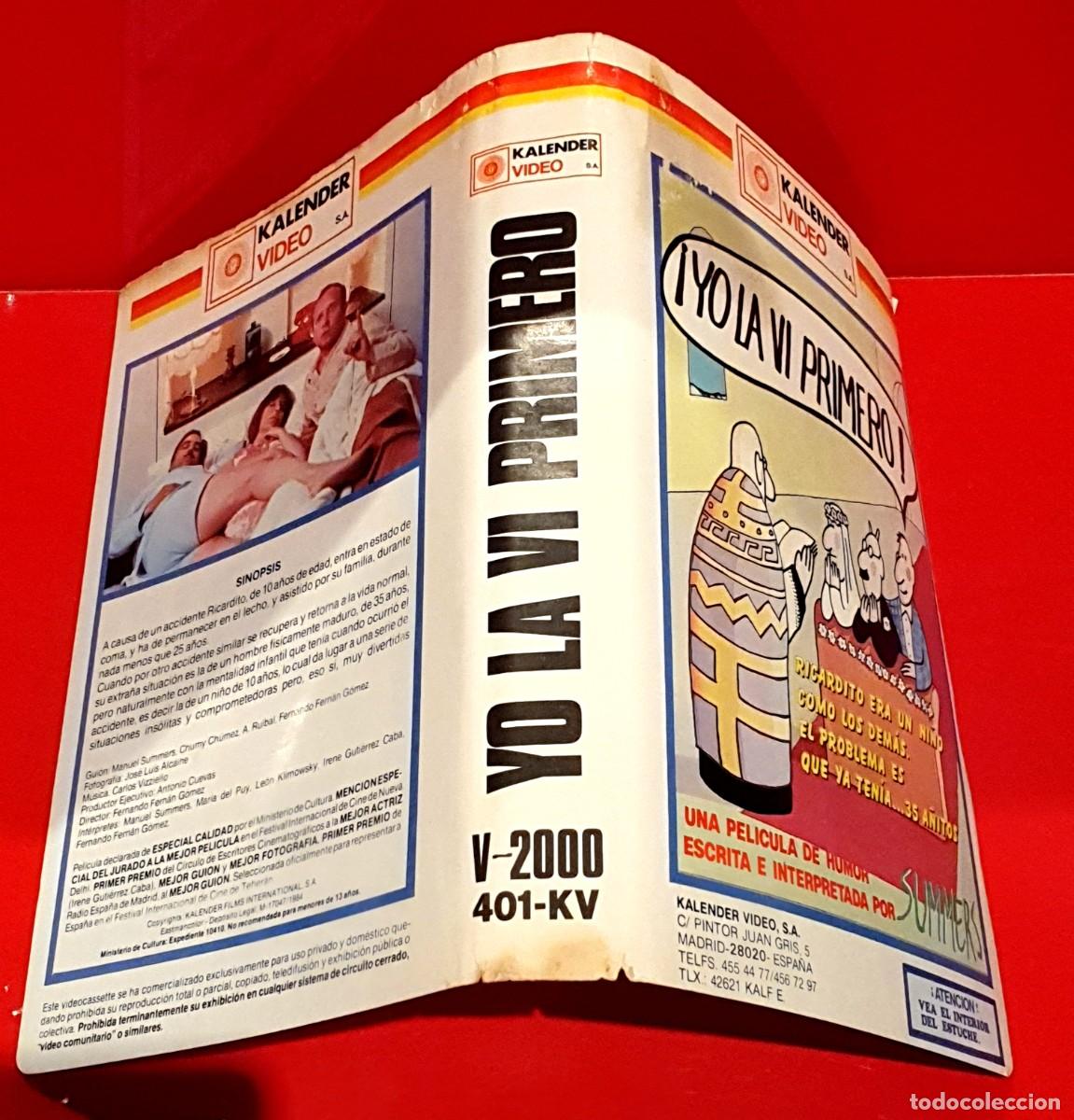 Cine: CARATULA YO LA VI PRIMERO - Foto 1