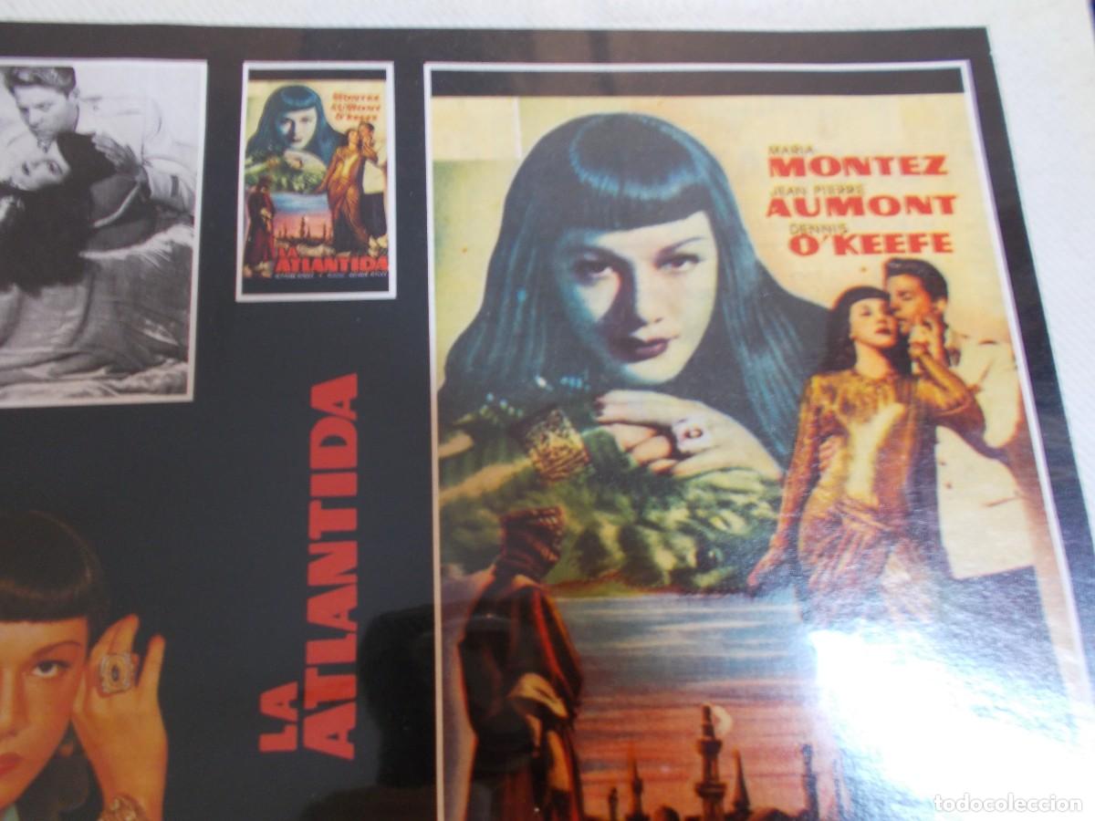 Cinema: LA ATLANTIDA ,, CARATULA COMERCIAL MAS FOLIO SOLO CARATULA, Y FOLIO ..