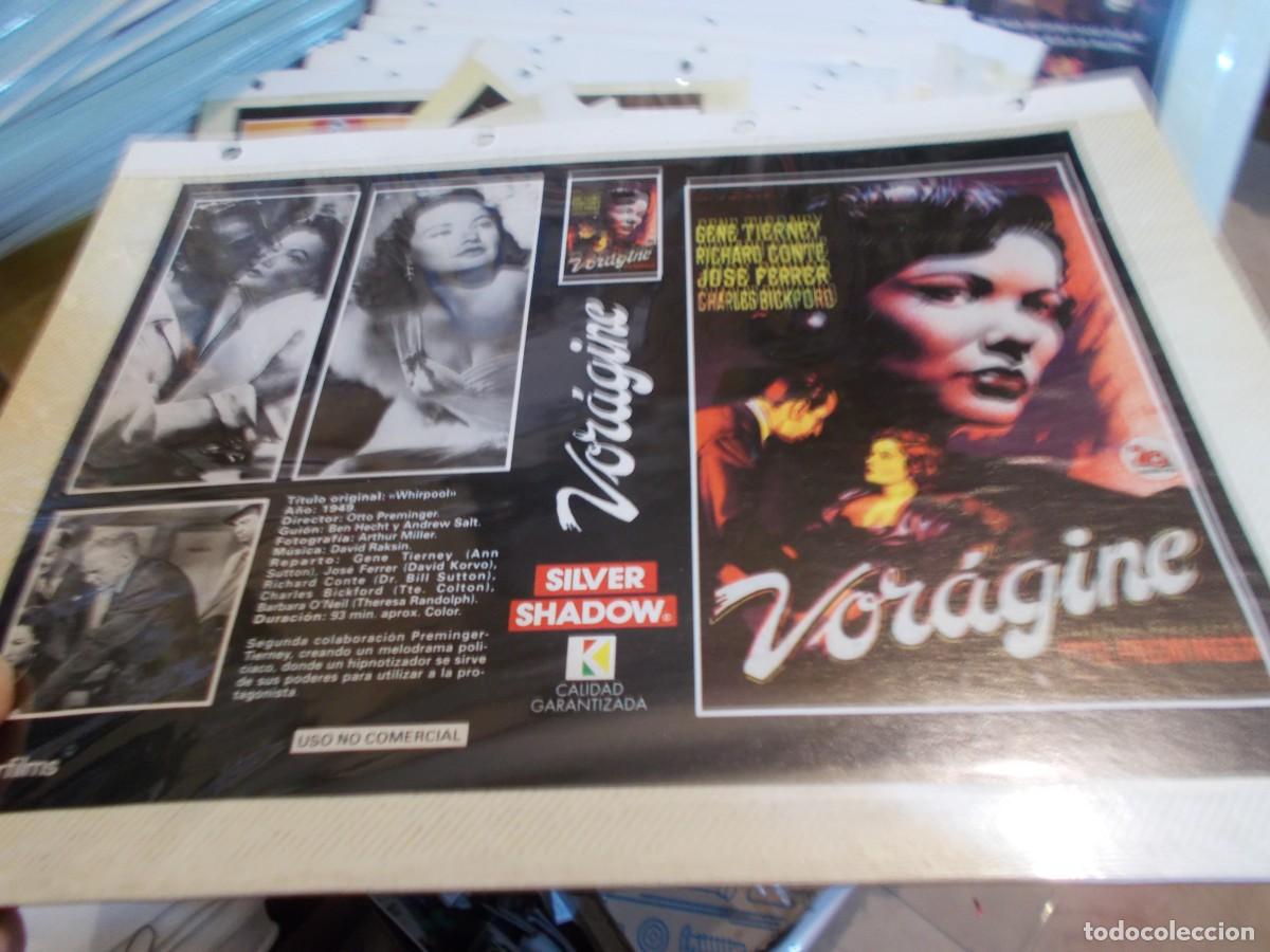 Cinema: VORAGINE ,, CARATULA COMERCIAL MAS FOLIO SOLO CARATULA, Y FOLIO ..