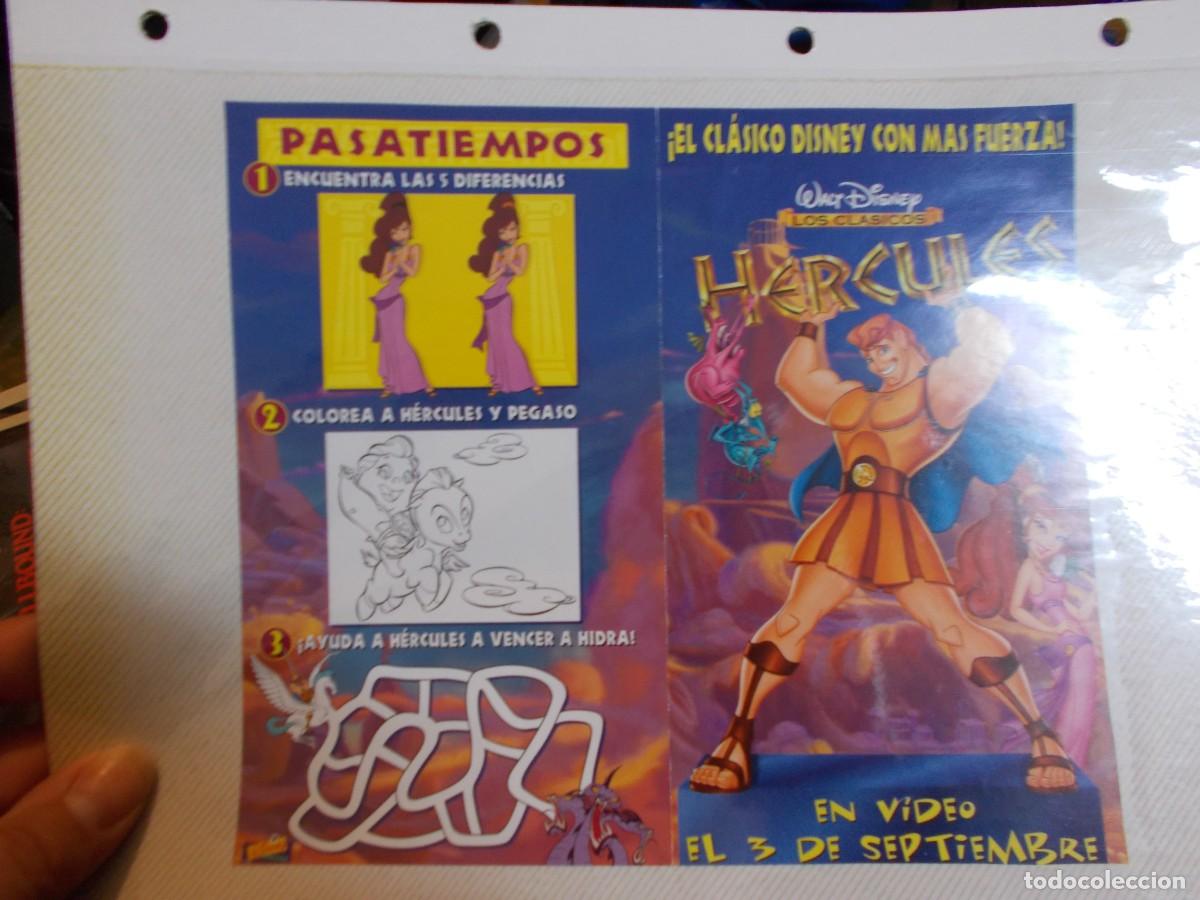 Cinema: HERCULES ,SOLO CARATULA CARATULA COMERCIAL MAS FOLIO