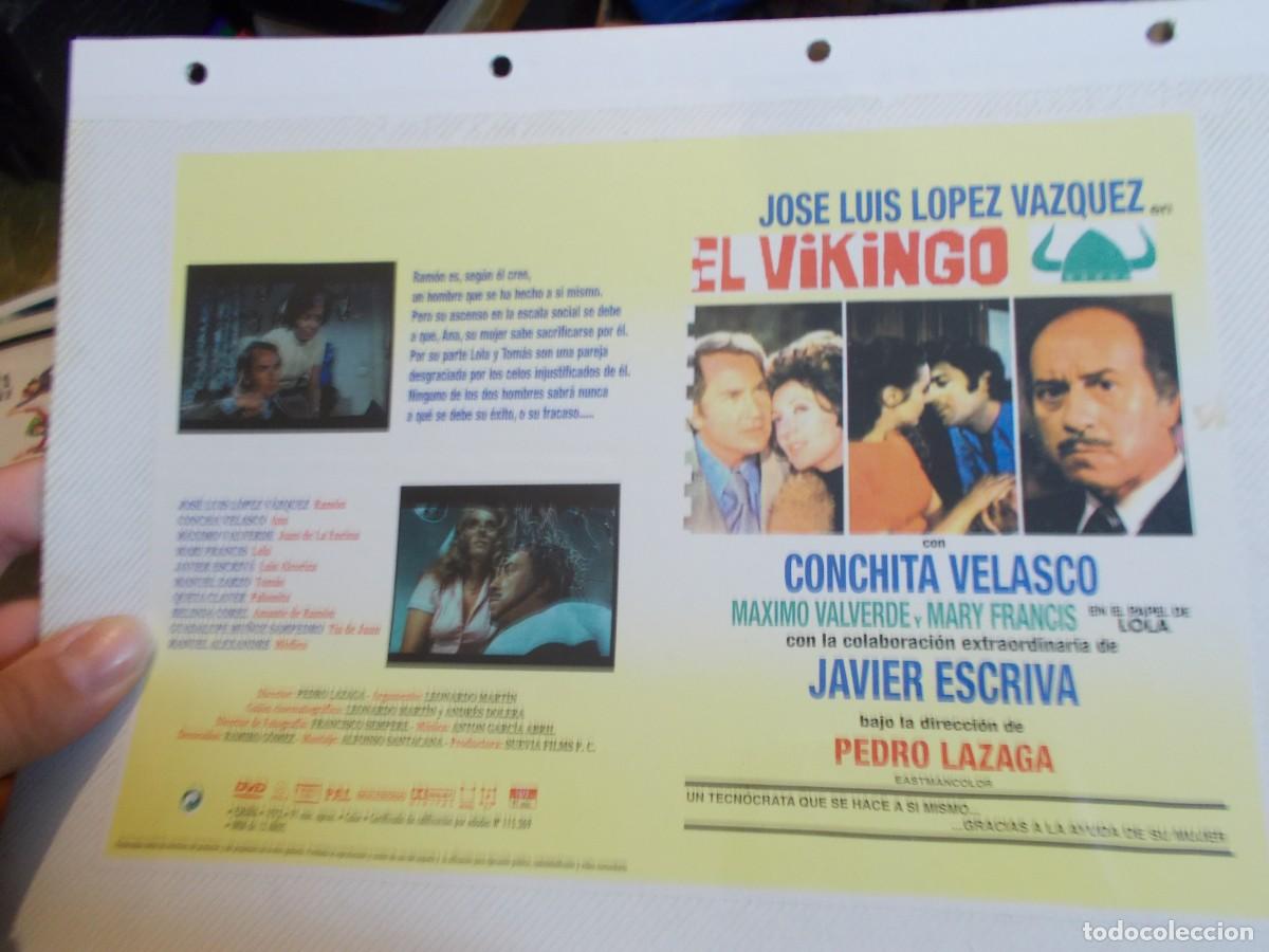 Cine: EL VIKINGO CARATULA DVD ,SOLO CARATULA CARATULA MAS FOLIO