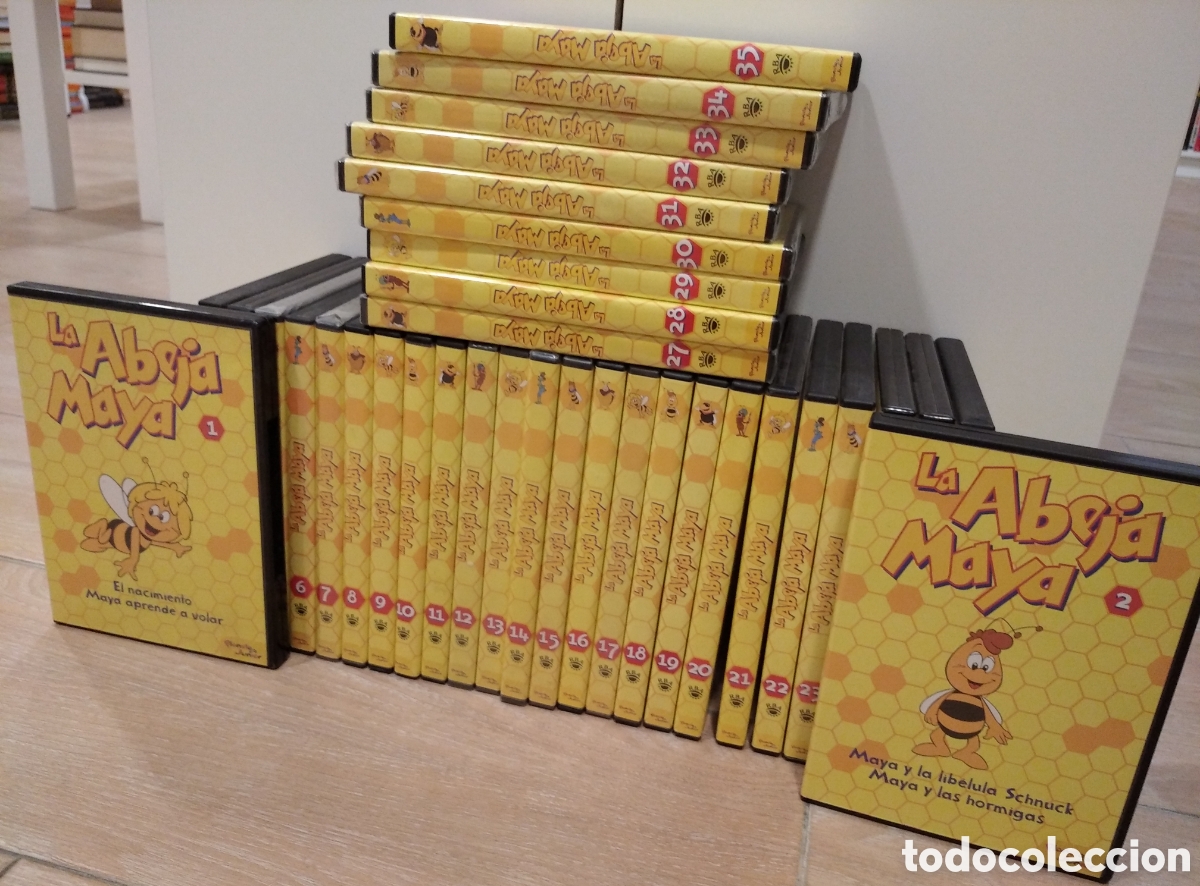 Cine: COLECCI&Oacute;N COMPLETA DE 35 DVDs DE LA ABEJA MAYA - Foto 1