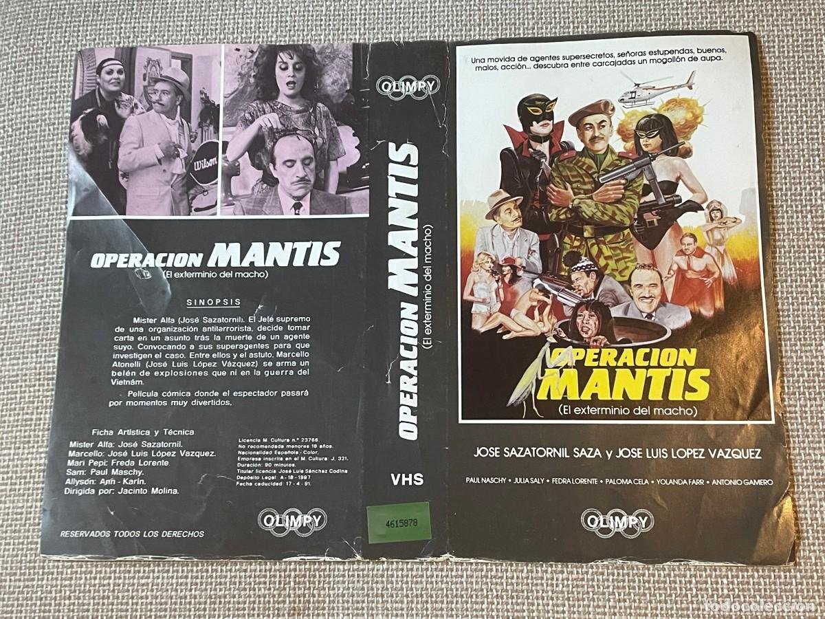 portada caratula vhs operacion mantis el exterm - Buy Other cinema ...