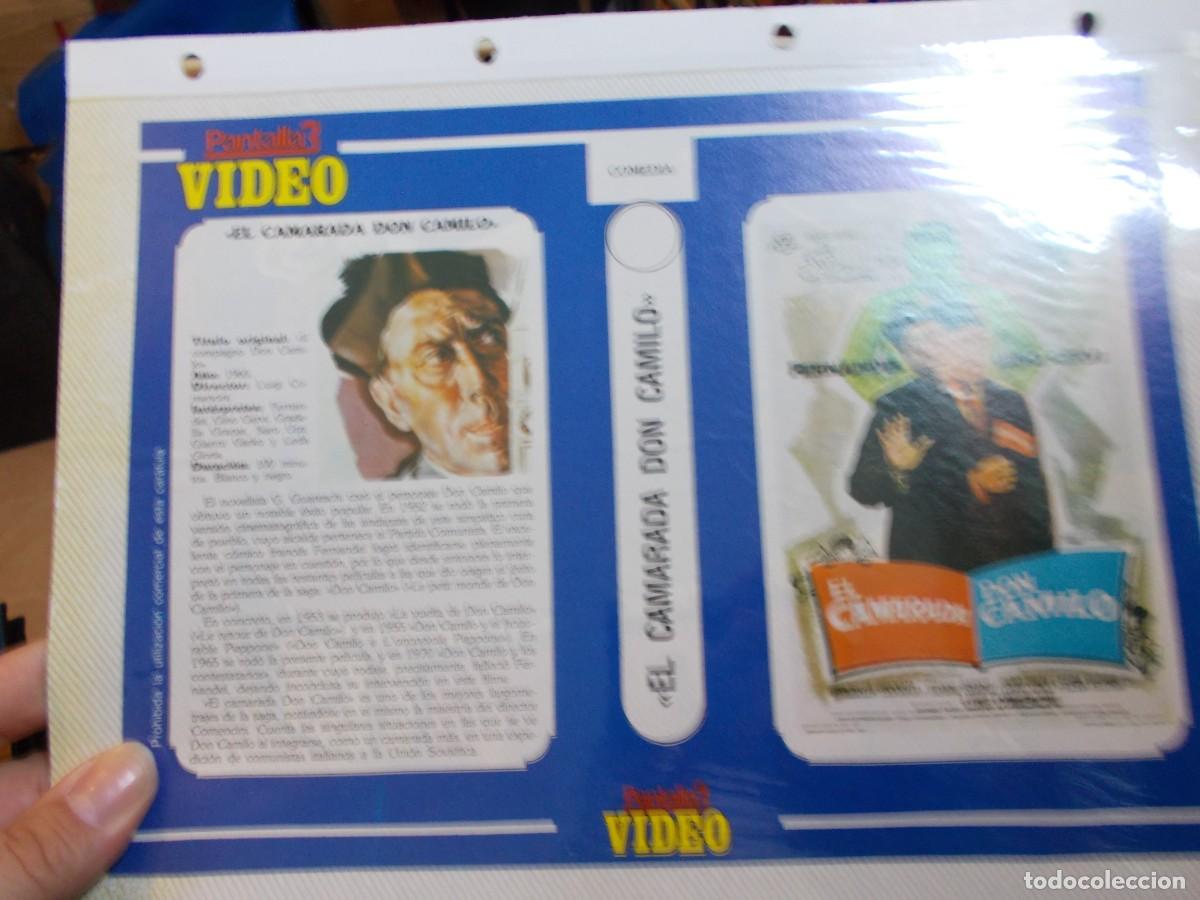 Cin&eacute;ma: EL CAMARADA DON CAMILO ,SOLO CARATULA CARATULA COMERCIAL A&Ntilde;OS 80 90