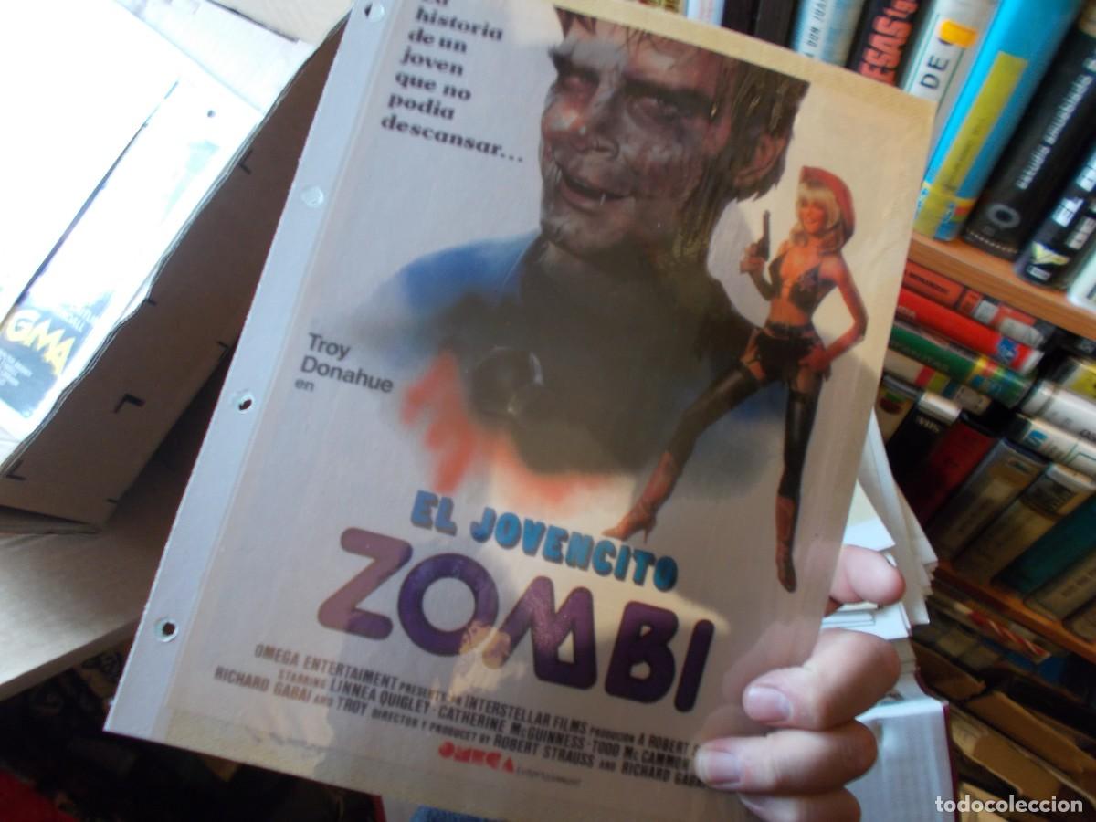 Cin&eacute;ma: EL JOVENCITO ZOMBI ,SOLO FOLIO PUBLICITARIO