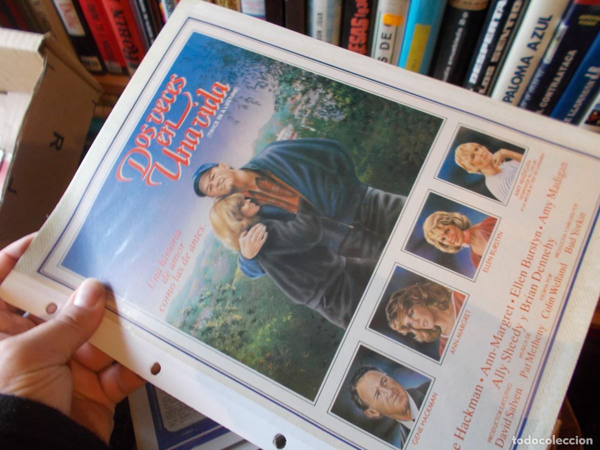 Cin&eacute;ma: DOS VECES EN UNA VIDA ,SOLO FOLIO PUBLICITARIO