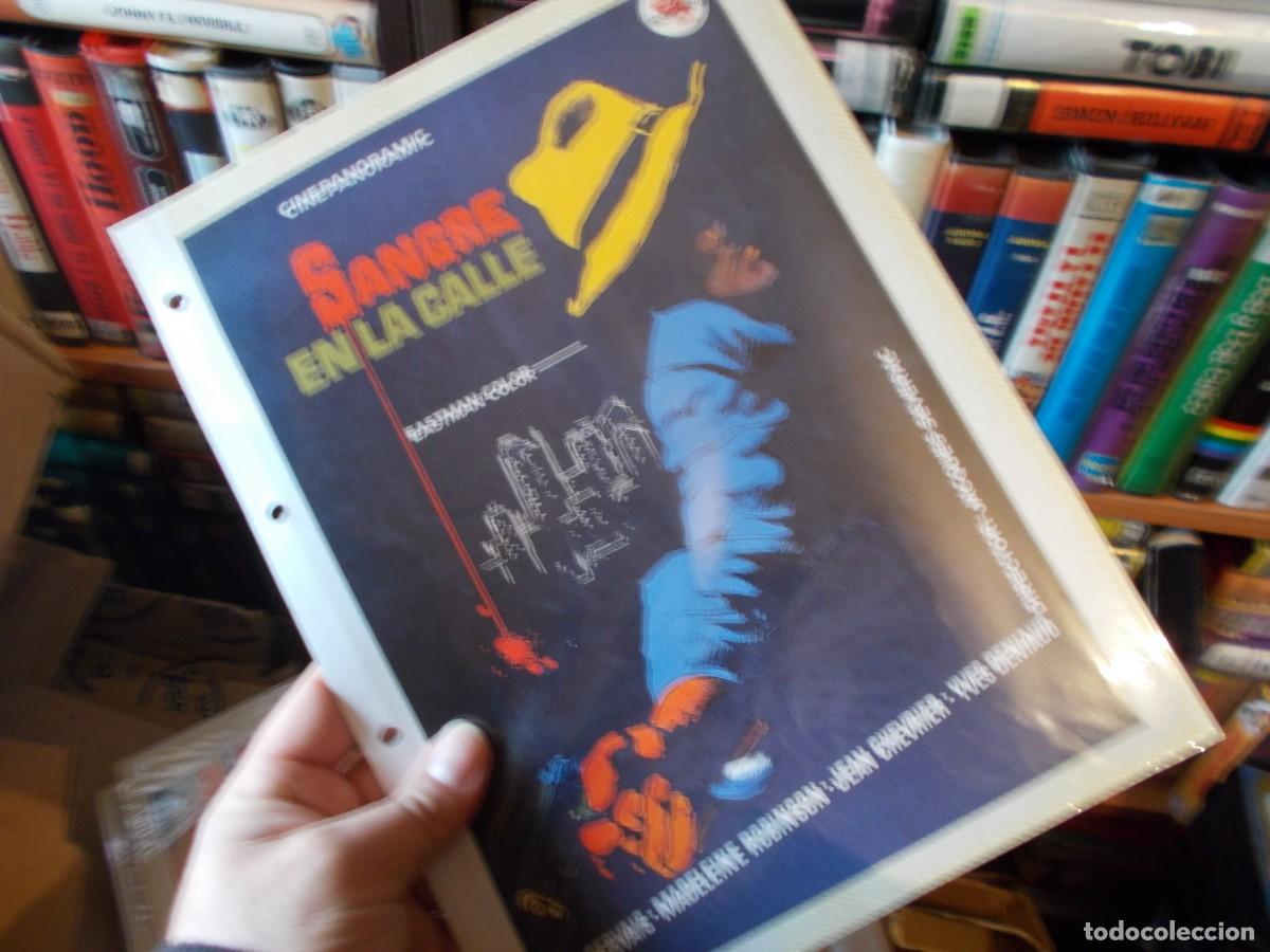 Cinema: SANGRE EN LA CALLE ,SOLO FOLIO PUBLICITARIO