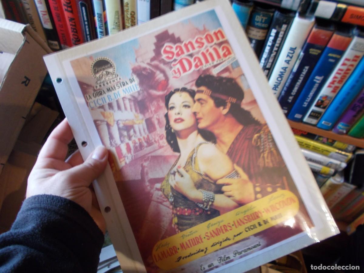 Cinema: SANSON Y DALILA ,SOLO FOLIO PUBLICITARIO