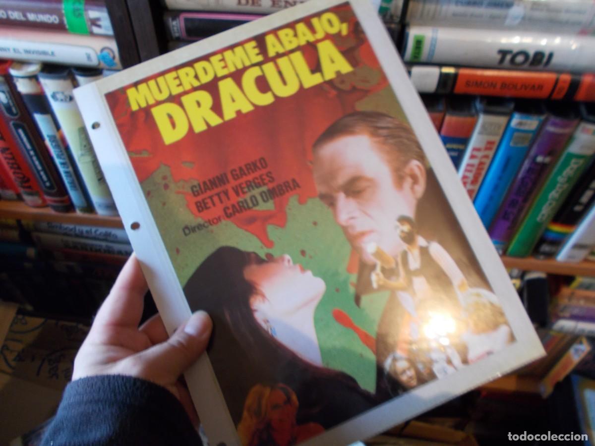 Cine: MUERDEME ABAJO DRACULA ,SOLO FOLIO