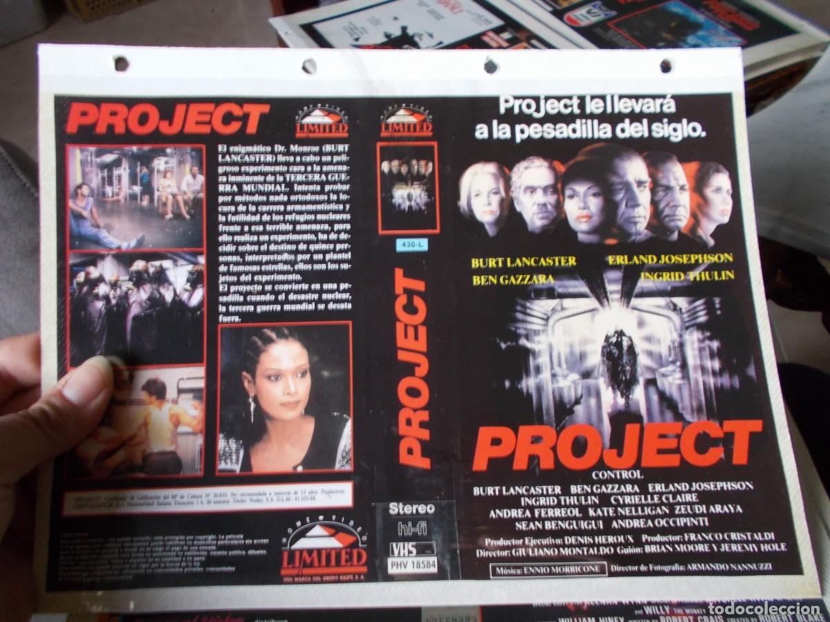 Cinema: PROJECT ,,CARATULA ORIGINAL SOLO CARATULA
