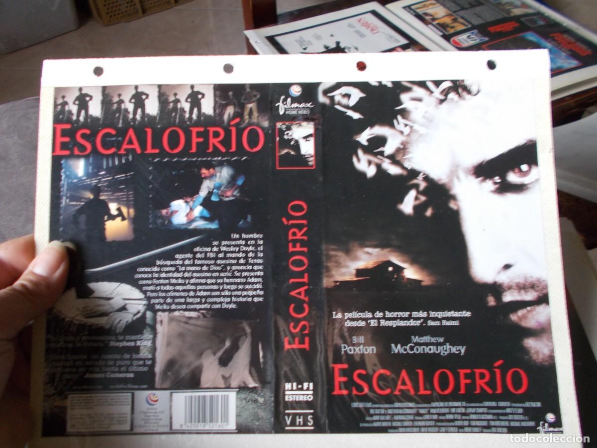Cinema: ESCALOFRIO ,,CARATULA ORIGINAL SOLO CARATULA