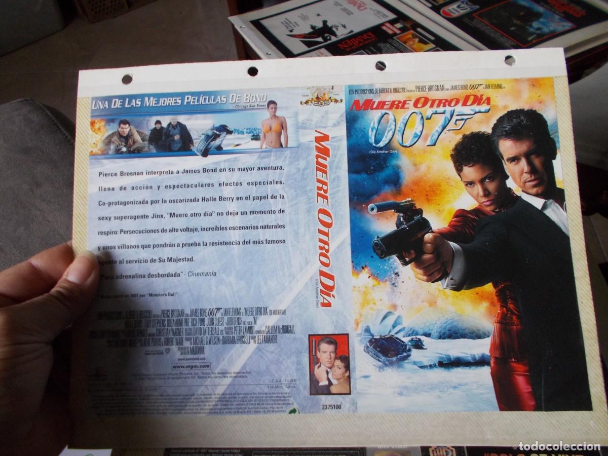 Cinema: MUERTE OTRO DIA ,,CARATULA ORIGINAL SOLO CARATULA