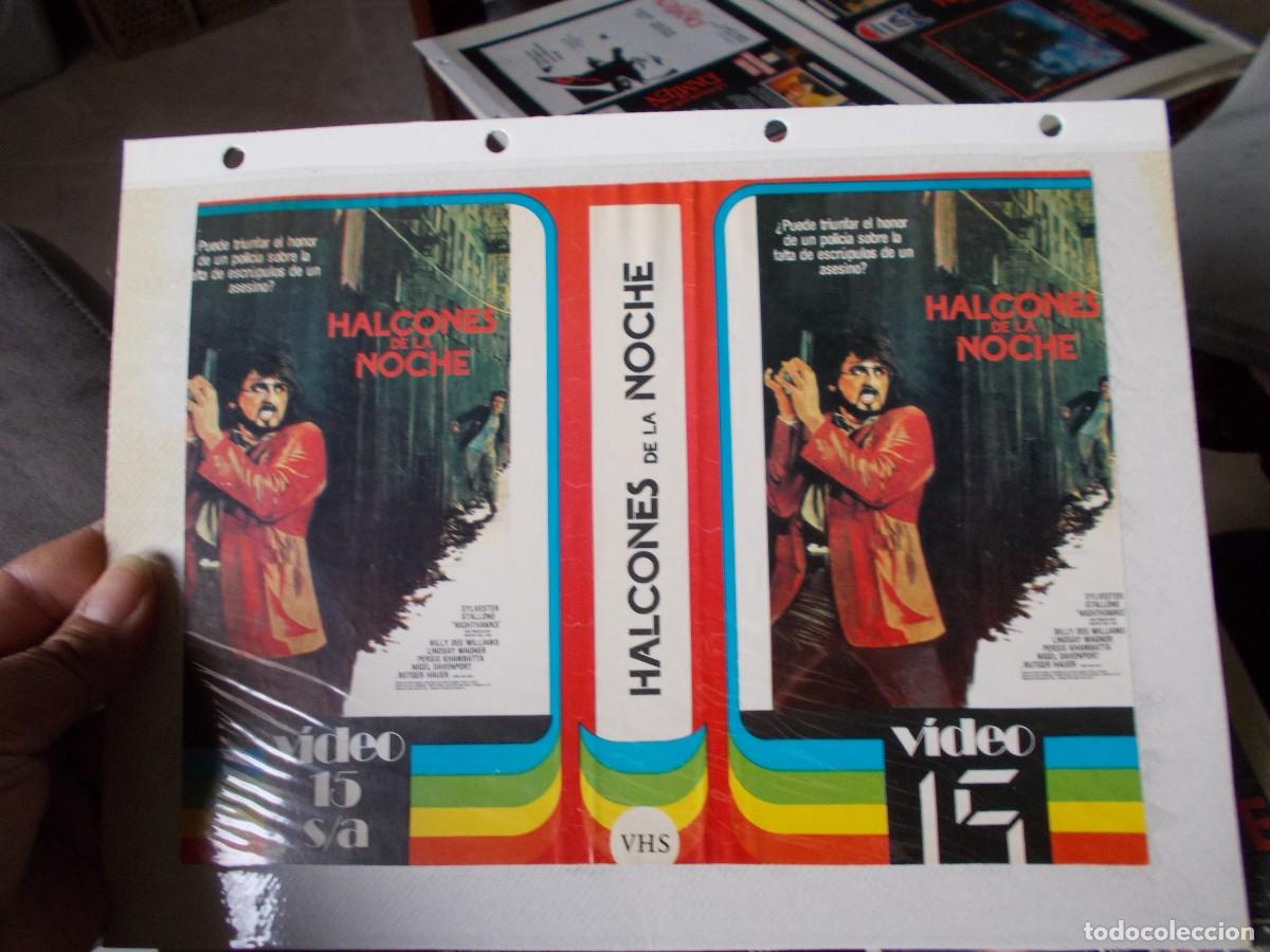 Cin&eacute;ma: HALCONES DE LA NOCHE ,,CARATULA ORIGINAL SOLO CARATULA