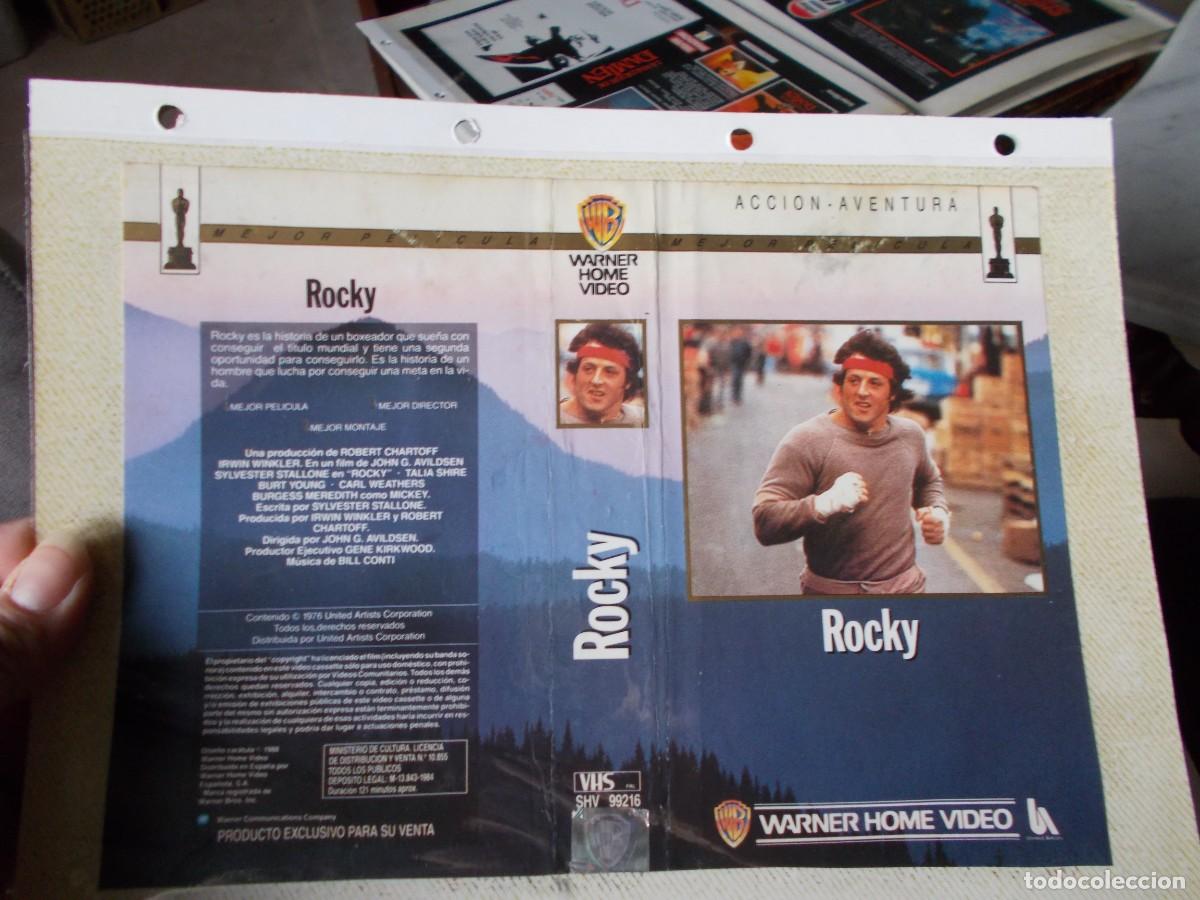 Cin&eacute;ma: ROCKI ,,CARATULA ORIGINAL SOLO CARATULA