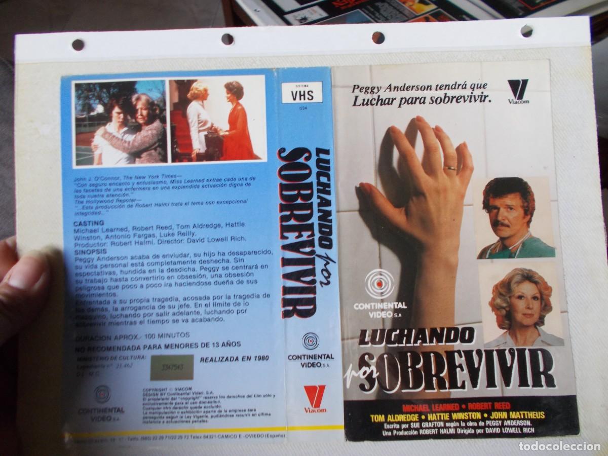 Cin&eacute;ma: LUCHANDO POR SOBREVIR ,,CARATULA ORIGINAL SOLO CARATULA