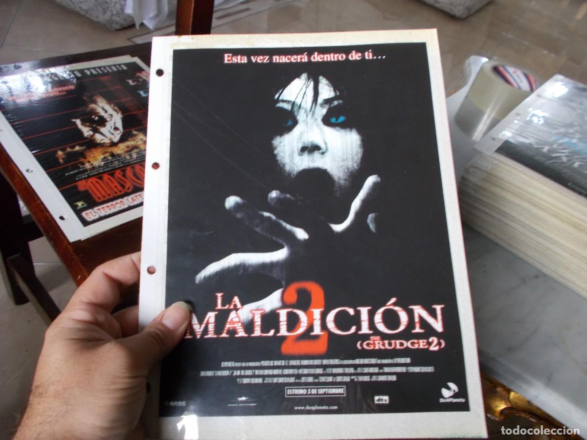 Cinema: LA MALDICION 2 ,, SOLO PORTADA TAMA&Ntilde;O FOLIO ,A&Ntilde;OS 80 90 ,,,