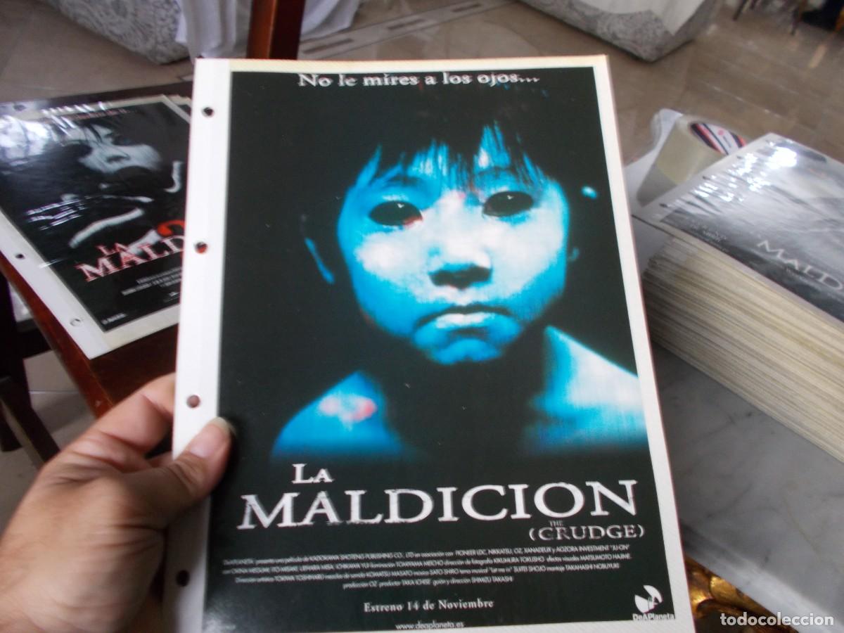 Cinema: LA MALDICION ,, SOLO PORTADA TAMA&Ntilde;O FOLIO ,A&Ntilde;OS 80 90 ,,,