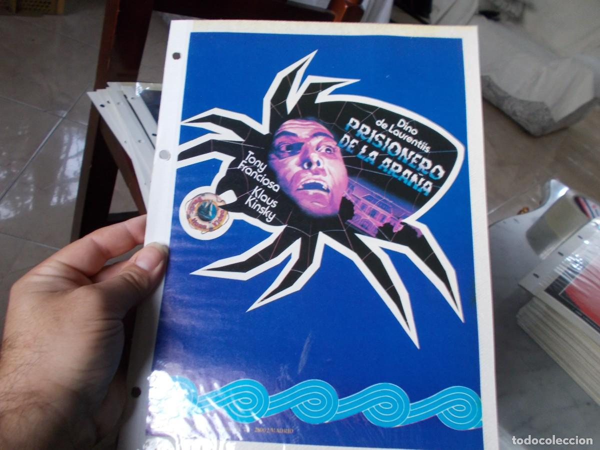 Cin&eacute;ma: PRISIONERO DE LA ARA&Ntilde;A ,, SOLO PORTADA TAMA&Ntilde;O FOLIO , ,,,