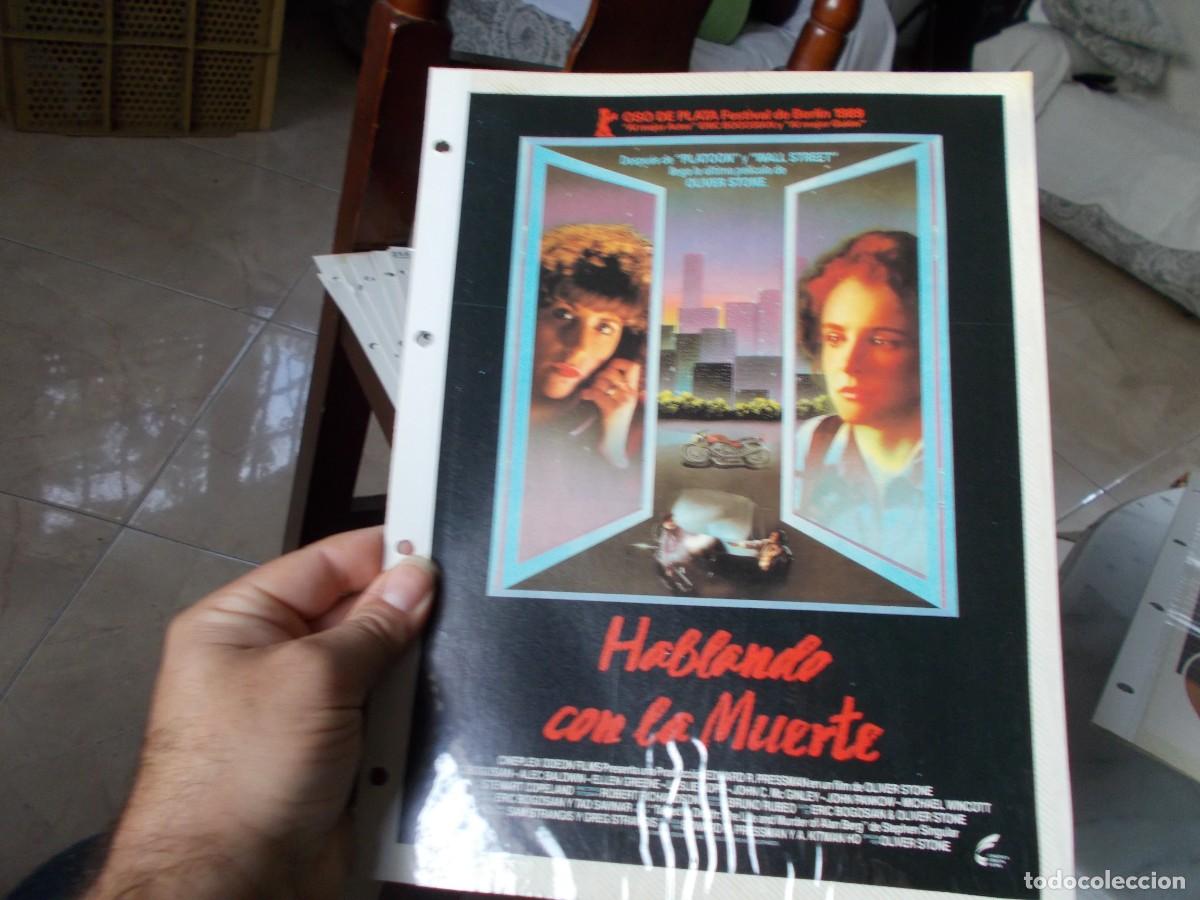 Cin&eacute;ma: HABLANDO CON LA MUERTE ,, SOLO PORTADA TAMA&Ntilde;O FOLIO , ,,,