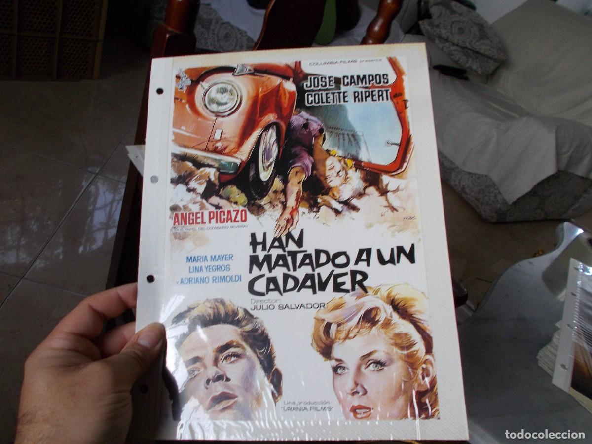 Cin&eacute;ma: HAN MATADO A UN CADAVER ,, SOLO PORTADA TAMA&Ntilde;O FOLIO , ,,,