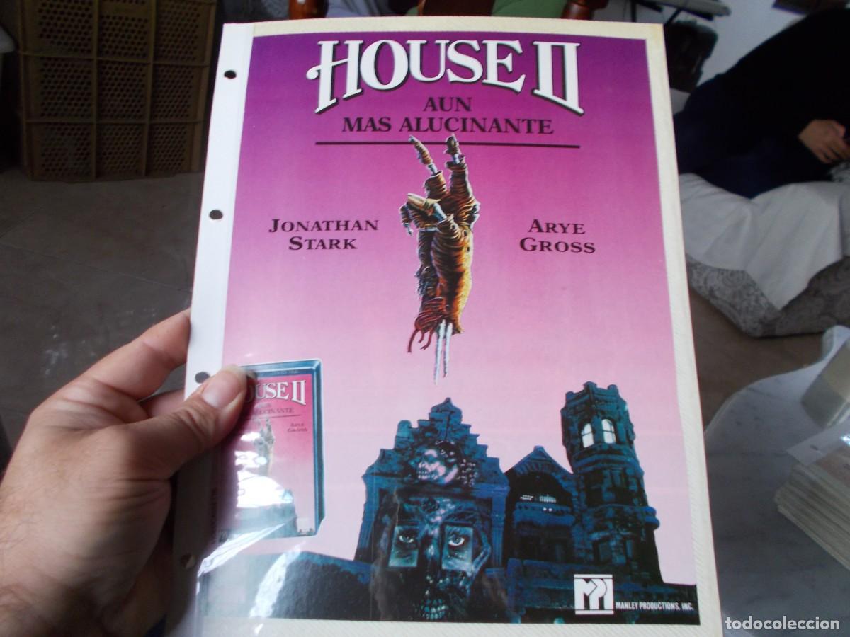 Cinema: HOUSE 2 ,, SOLO PORTADA TAMA&Ntilde;O FOLIO , ,,,