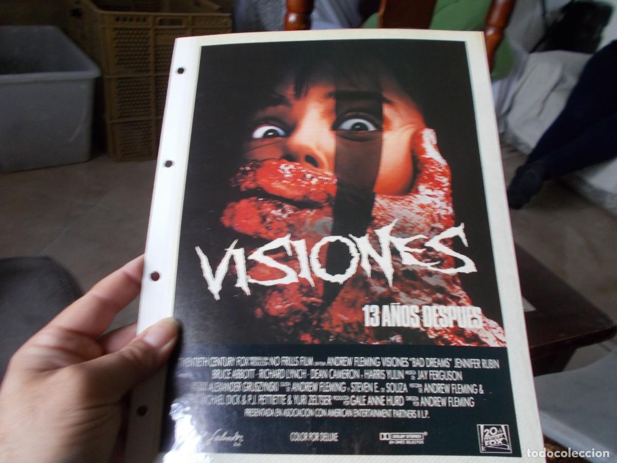 Cinema: VISIONES ,, SOLO PORTADA TAMA&Ntilde;O FOLIO , ,,,