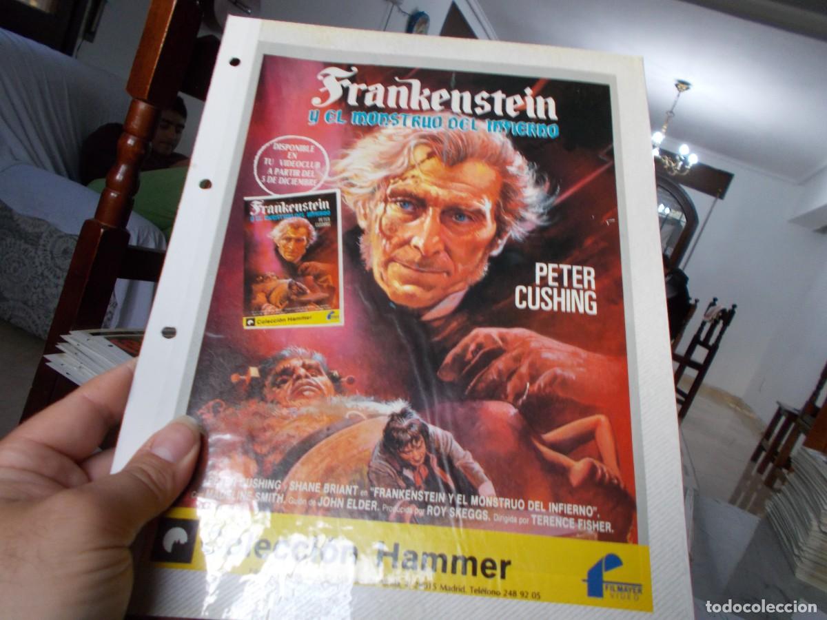 Cine: FRANKENSTEIN ,, SOLO PORTADA TAMA&Ntilde;O FOLIO , ,,,
