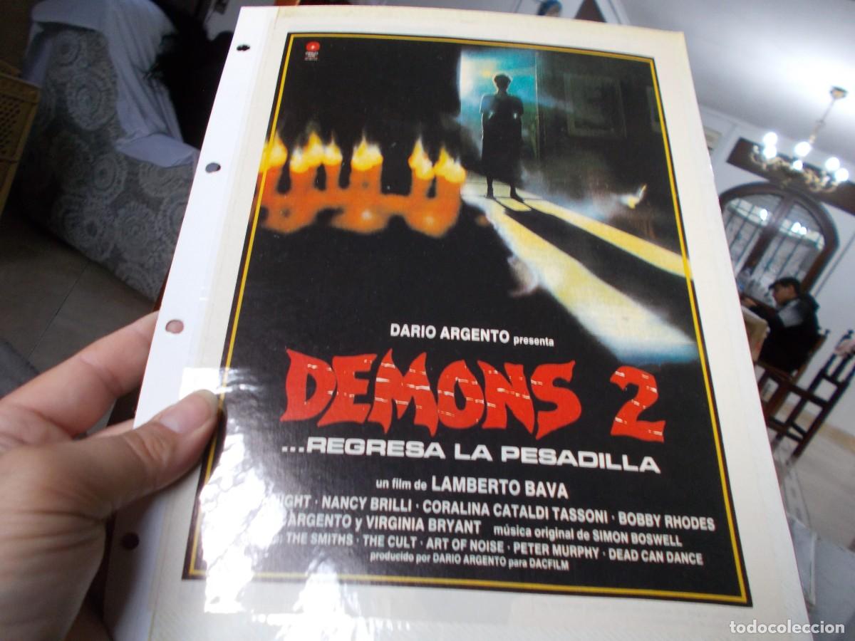 Cinema: DEMONS 2 ,, SOLO PORTADA TAMA&Ntilde;O FOLIO , ,,,