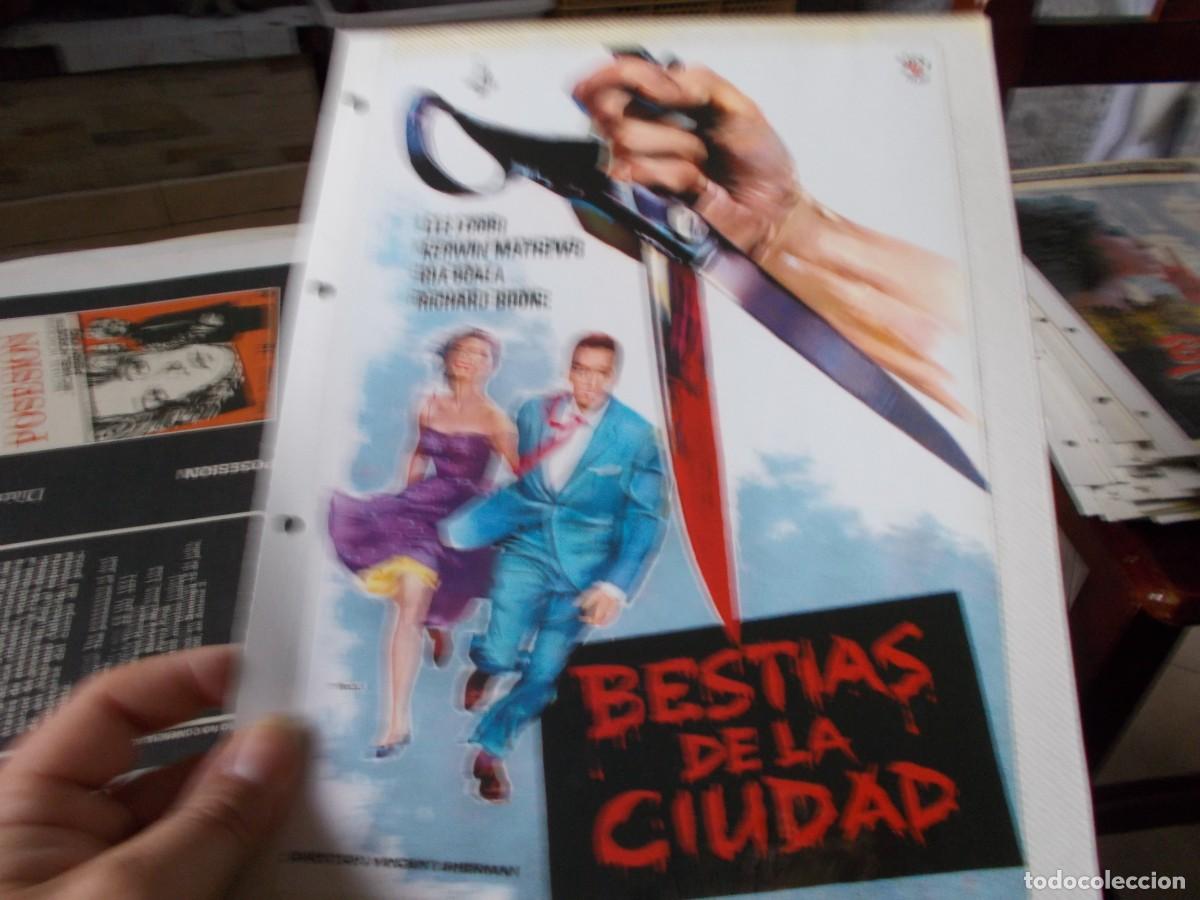 Cinema: BESTIAS DE LA CIUDAD ,, SOLO PORTADA TAMA&Ntilde;O FOLIO , ,,,