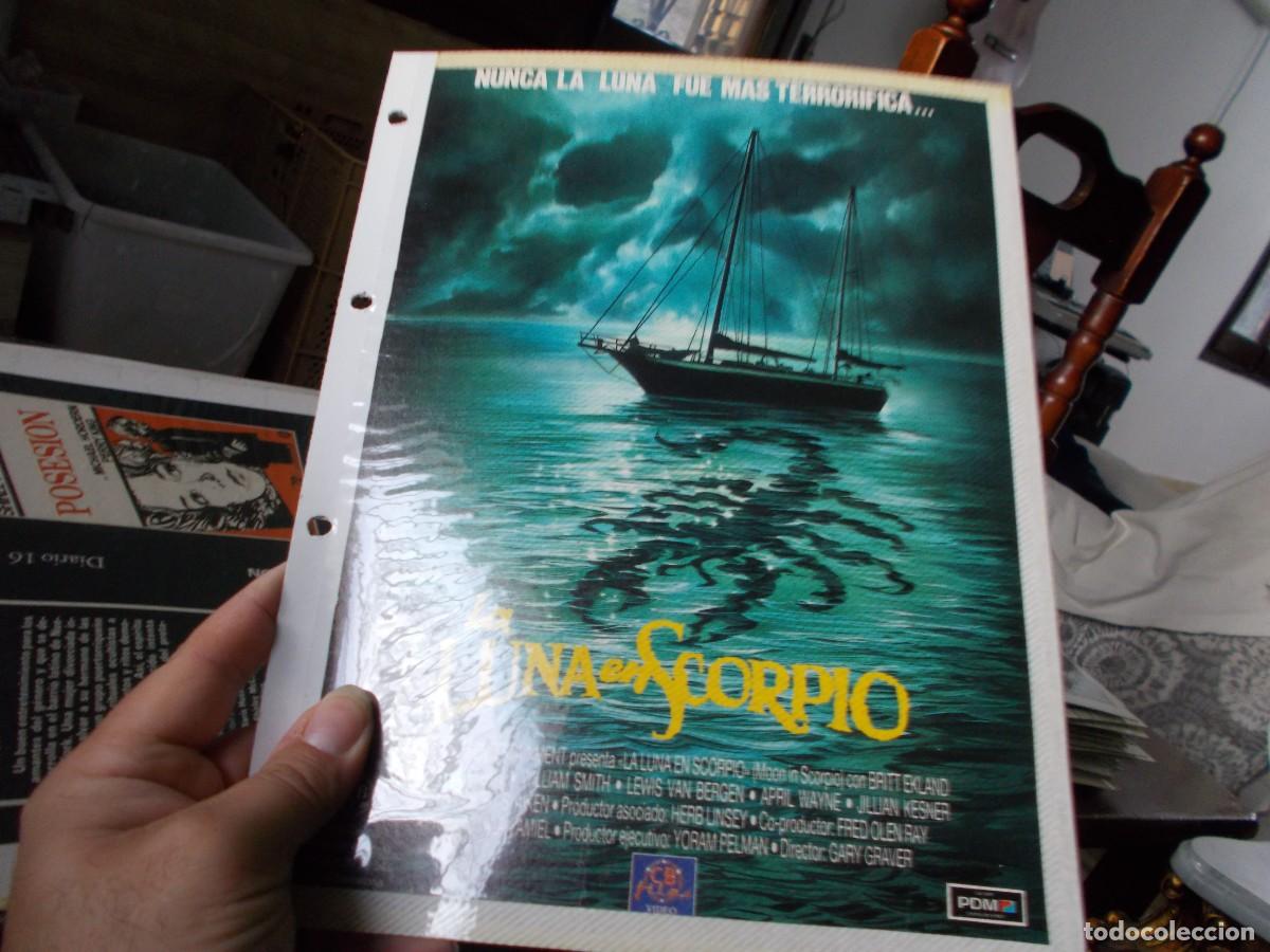 Cinema: LA LUNA SCORPIO ,, SOLO PORTADA TAMA&Ntilde;O FOLIO , ,,,