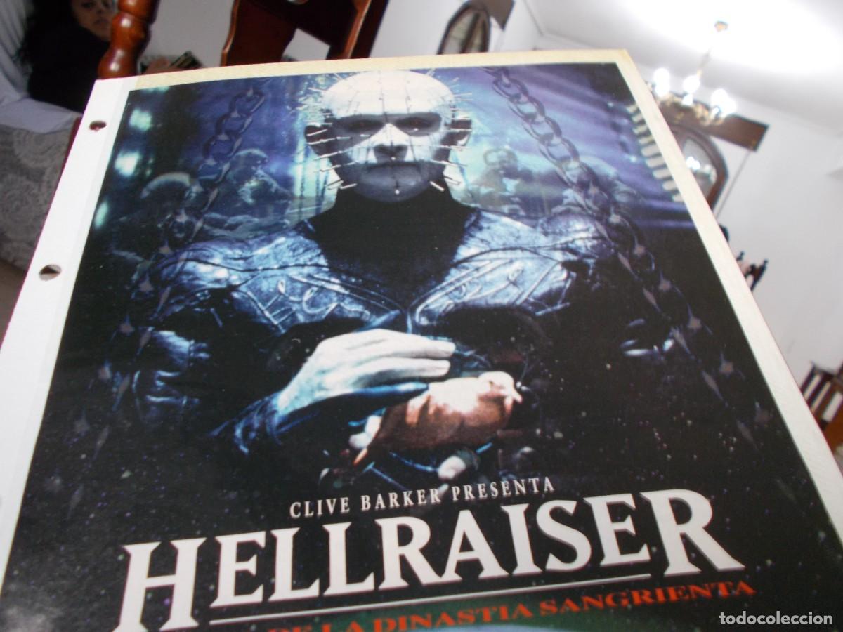 Cine: HELLRAISER ,, SOLO PORTADA TAMA&Ntilde;O FOLIO , ,,, - Foto 3