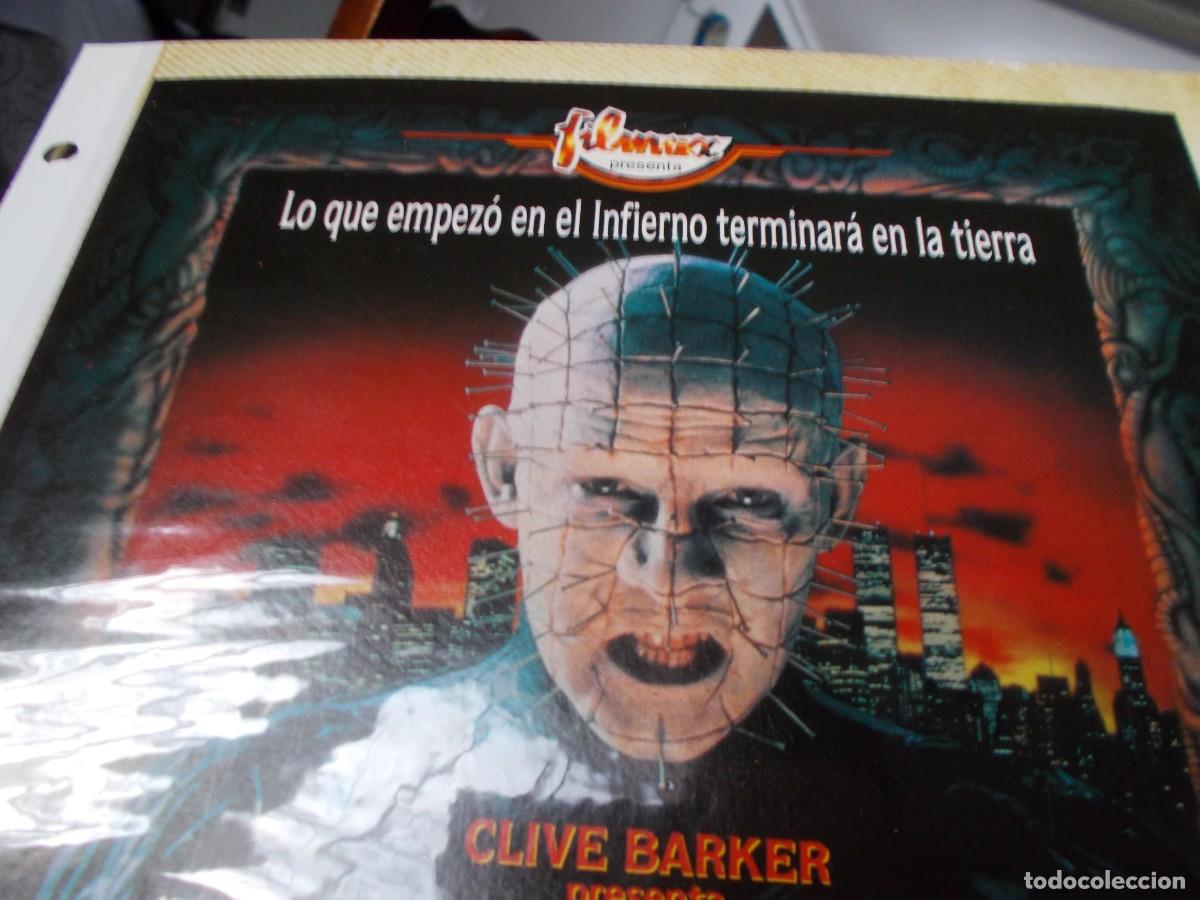 Cine: HELLRAISER ,, SOLO PORTADA TAMA&Ntilde;O FOLIO , ,,, - Foto 4