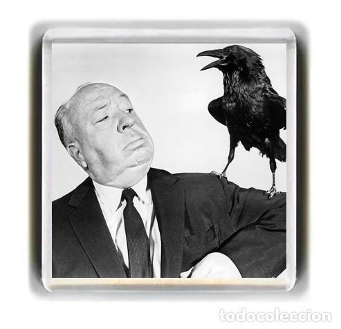 Cine: IMAN ACRILICO NEVERA - CINE - LOS PAJAROS ALFRED HITCHCOCK
