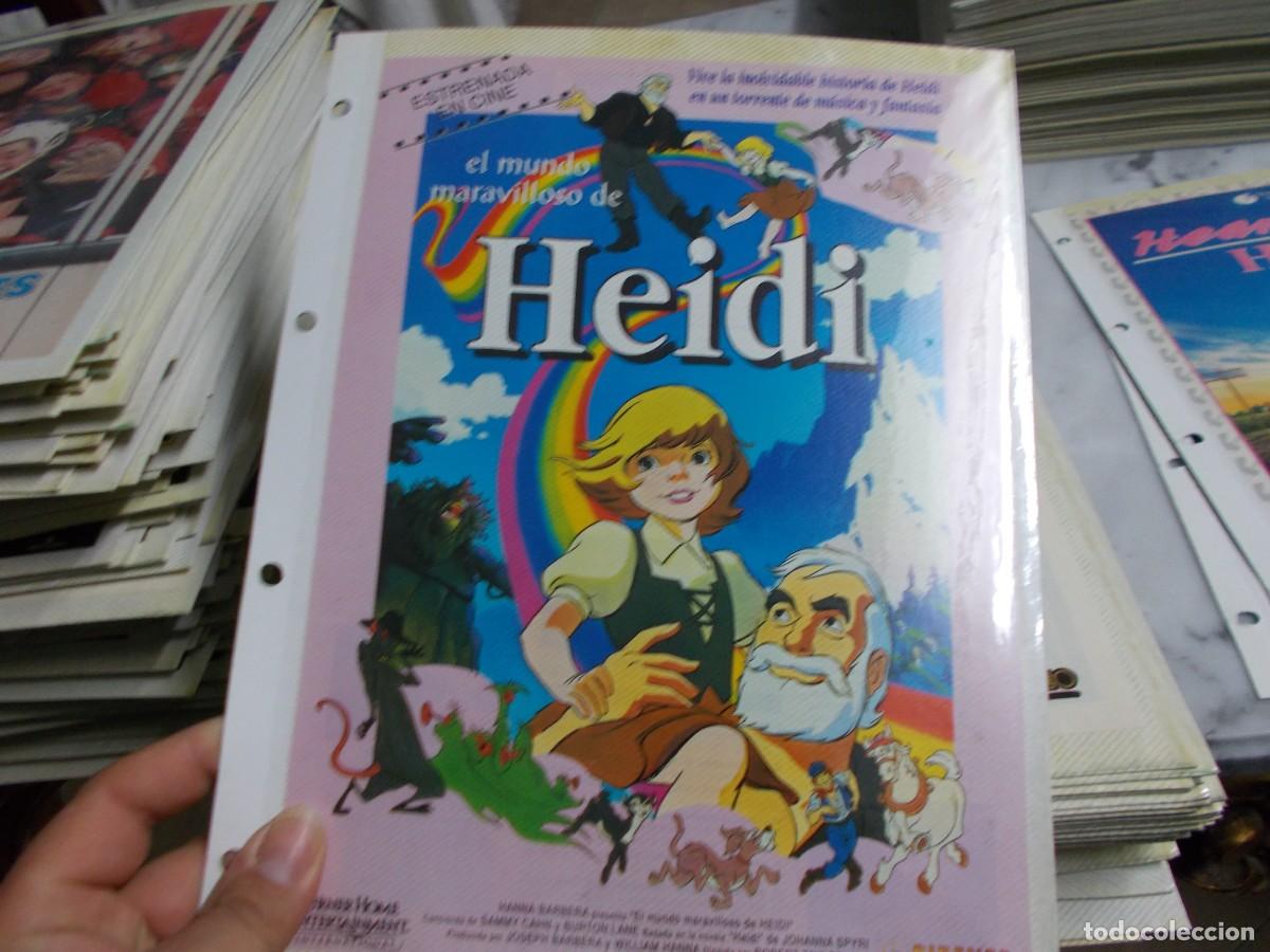 Cine: HEIDI ,,PORTADA TAMA&Ntilde;O FOLIO SOLO PORTADA ,,