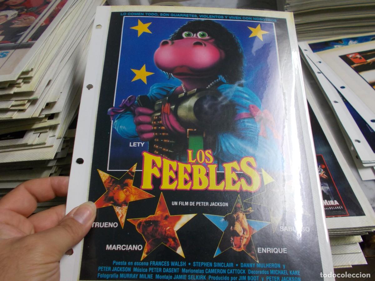 Cinema: LOS FEEBLES ,,PORTADA TAMA&Ntilde;O FOLIO SOLO PORTADA ,,