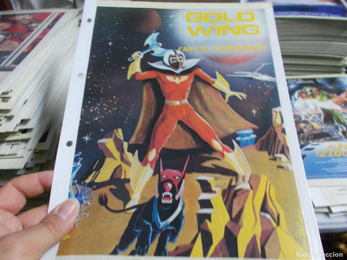 Cinema: GOLD WING ALAS DORADAS ,,PORTADA TAMA&Ntilde;O FOLIO SOLO PORTADA ,,