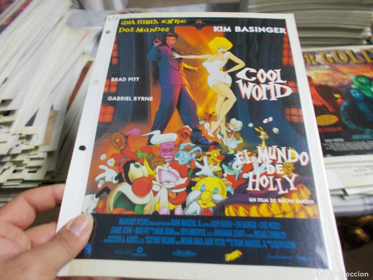 Cinema: COOL WORLD EL MUNDO DE HOLLY ,,PORTADA TAMA&Ntilde;O FOLIO SOLO PORTADA ,,