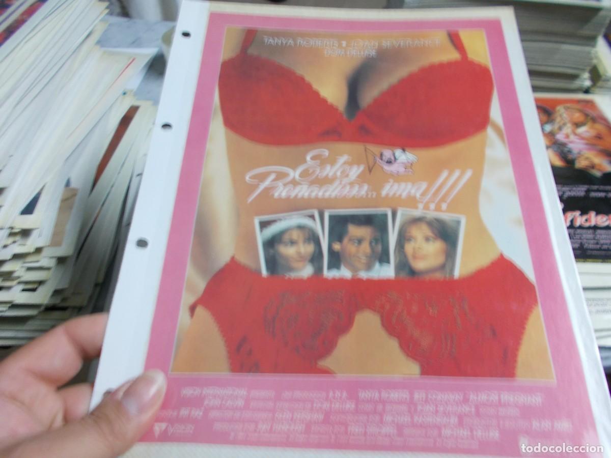 Cinema: ESTOY PRE&Ntilde;ADISSSIMA ,,PORTADA TAMA&Ntilde;O FOLIO SOLO PORTADA ,,