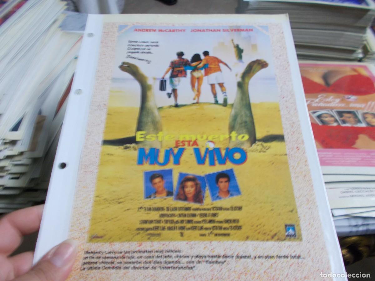Cinema: ESTE MUERTO ESTA MUY VIVO ,,PORTADA TAMA&Ntilde;O FOLIO SOLO PORTADA ,,