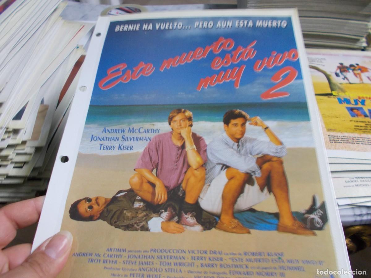 Cinema: ESTE MUERTO ESTA MUY VIVO 2 ,,PORTADA TAMA&Ntilde;O FOLIO SOLO PORTADA ,,
