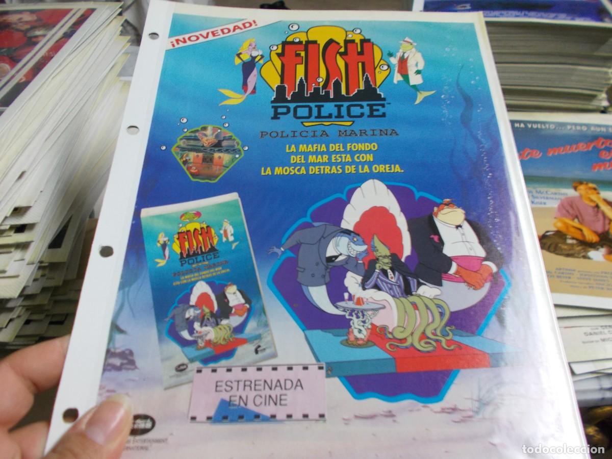 Cinema: FISH POLICE ,,PORTADA TAMA&Ntilde;O FOLIO SOLO PORTADA ,,