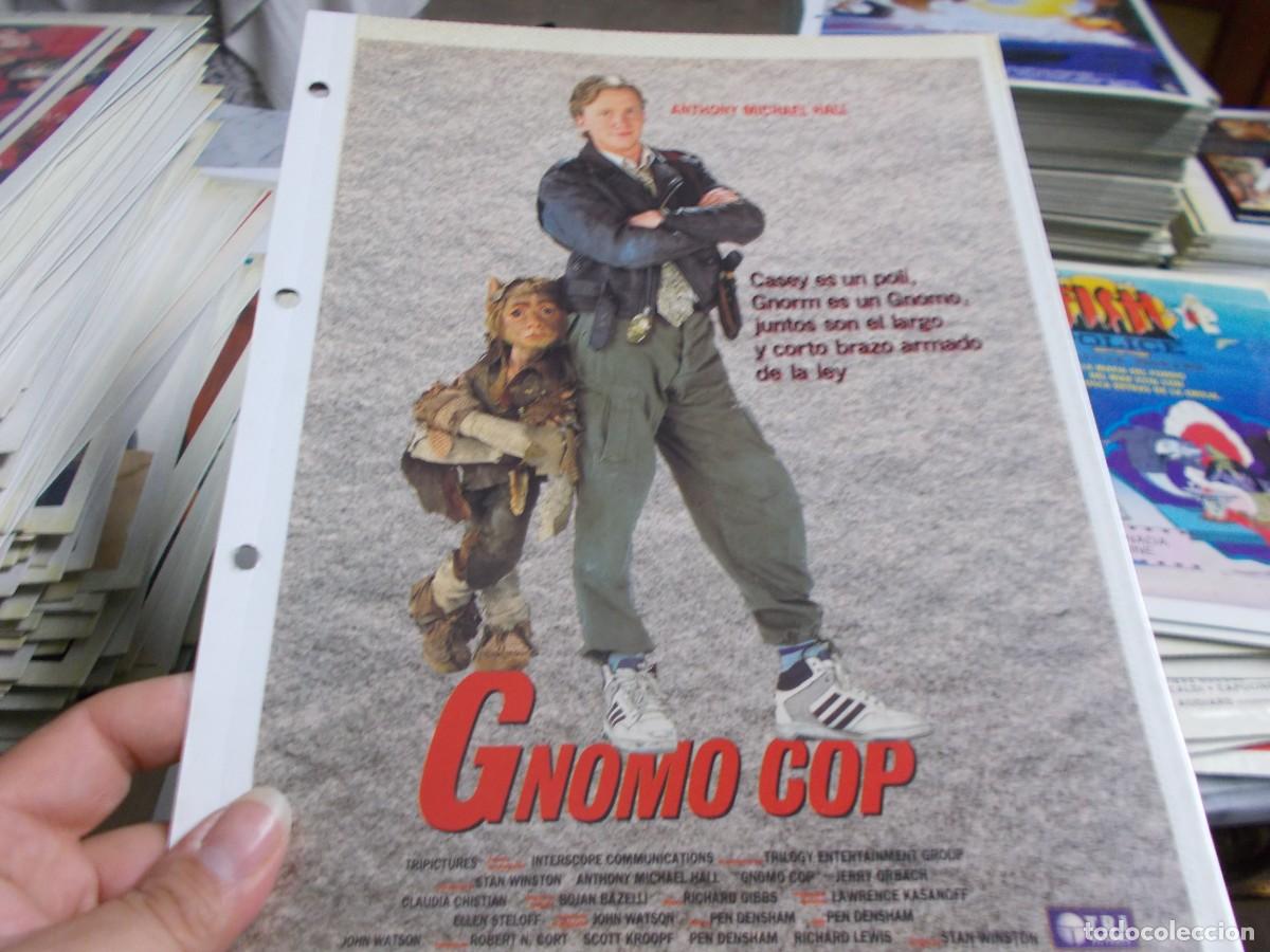 Cinema: GNOMO COP ,,PORTADA TAMA&Ntilde;O FOLIO SOLO PORTADA ,,
