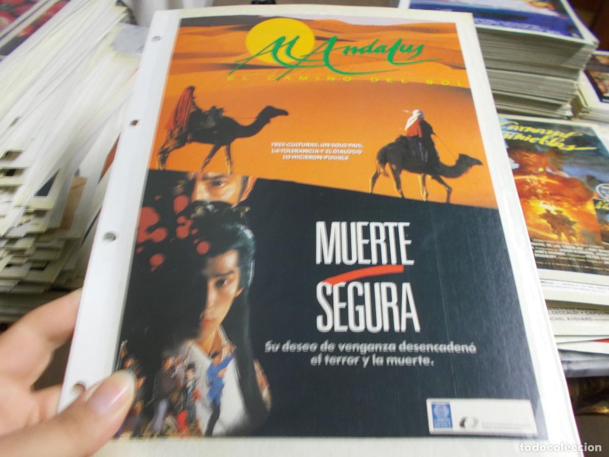 Cinema: MUERTE SEGURA ,,PORTADA TAMA&Ntilde;O FOLIO SOLO PORTADA ,,