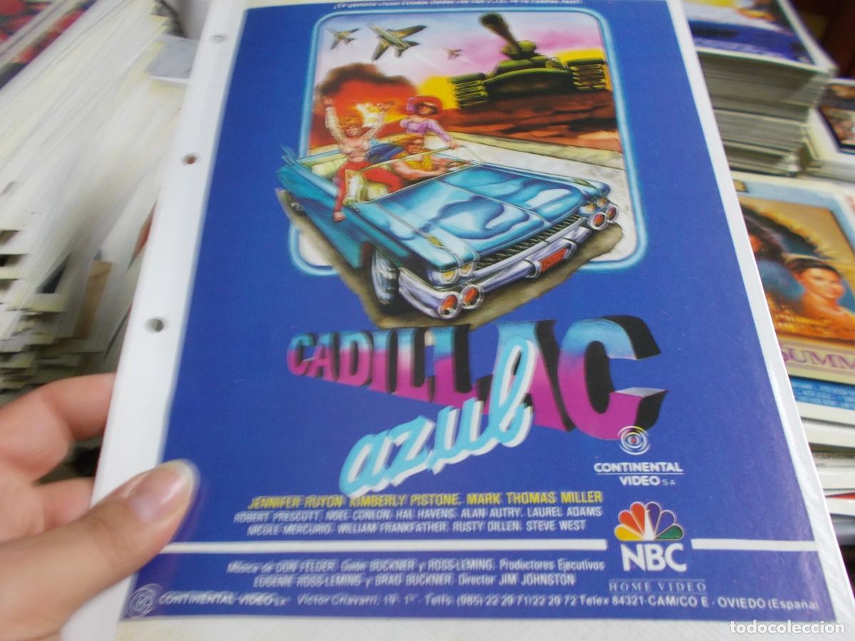 Cinema: CADILLAC AZUL ,,PORTADA TAMA&Ntilde;O FOLIO SOLO PORTADA ,,