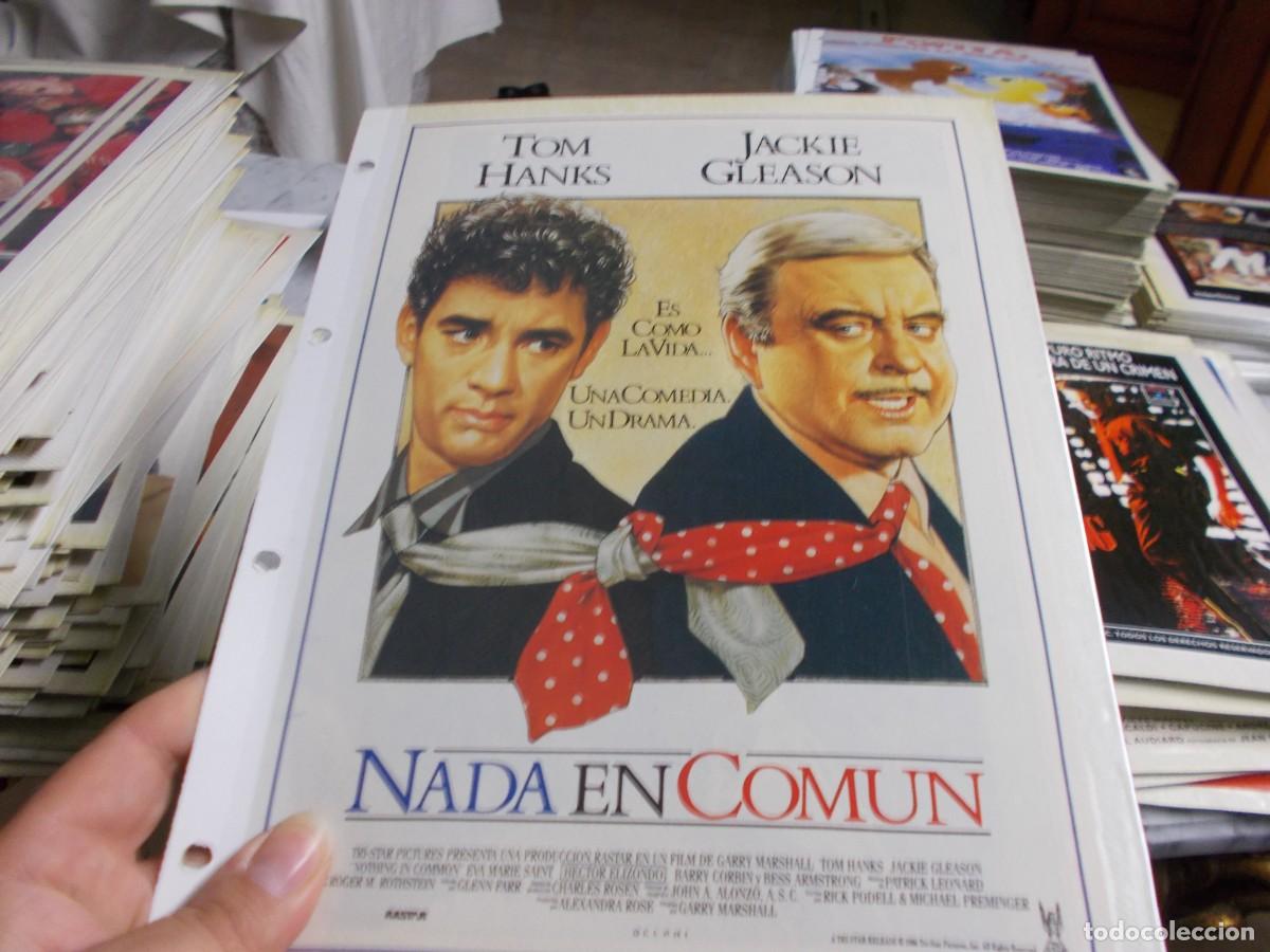 Cinema: NADA EN COMUN ,,PORTADA TAMA&Ntilde;O FOLIO SOLO PORTADA ,,