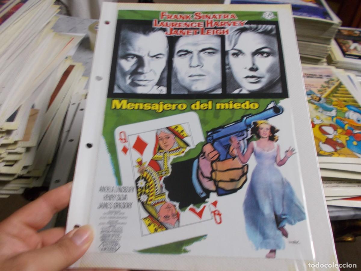 Cinema: MENSAJERO DEL MIEDO ,,PORTADA TAMA&Ntilde;O FOLIO SOLO PORTADA ,,