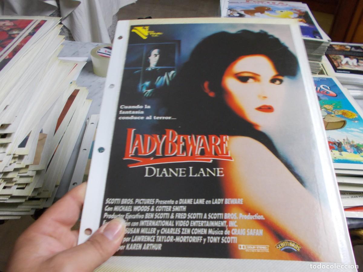 Cinema: LADYBEWARE DIANE LANE ,,PORTADA TAMA&Ntilde;O FOLIO SOLO PORTADA ,,
