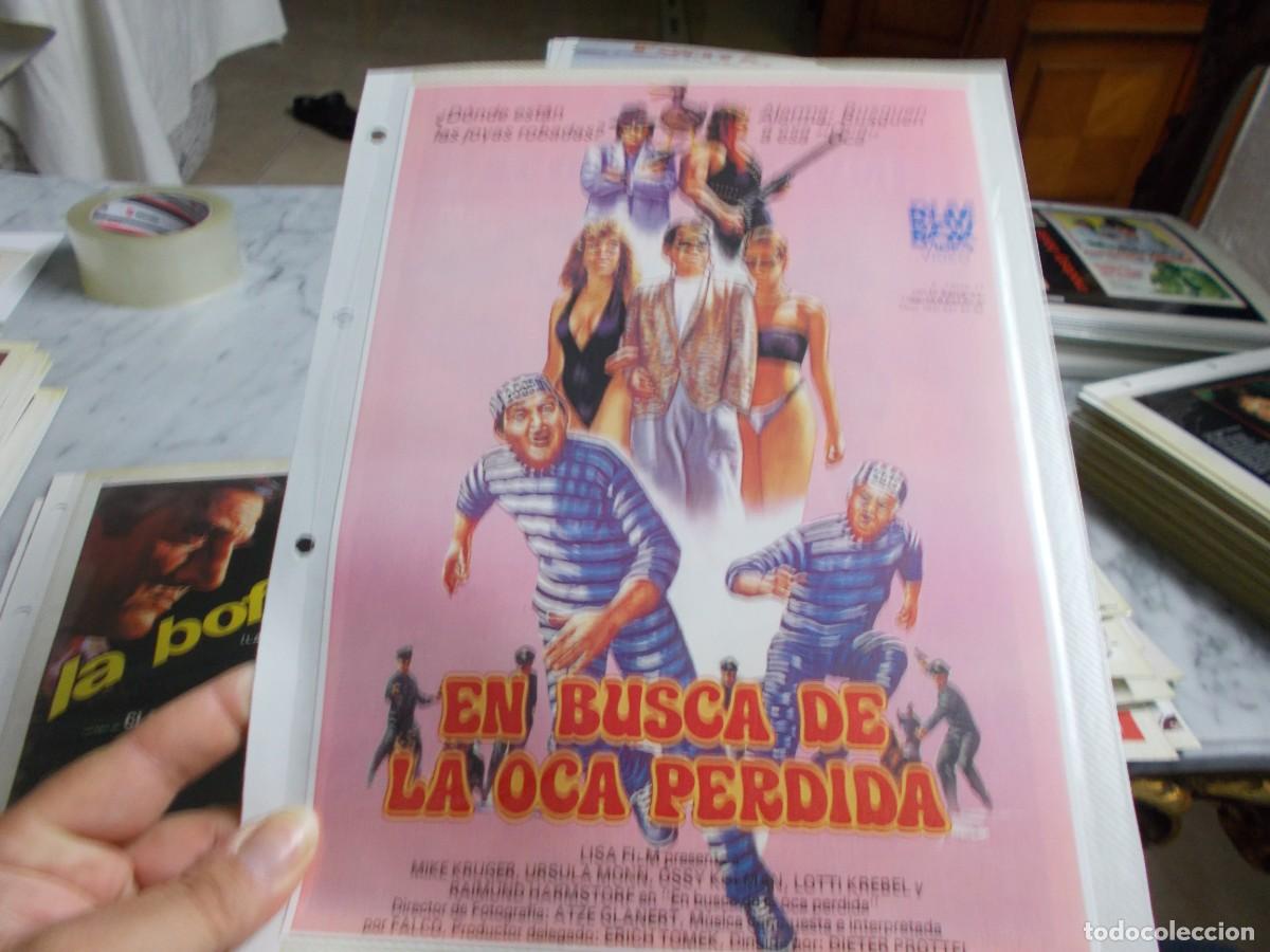Cinema: EN BUSCA DE LA OCA PERDIDA ,,PORTADA TAMA&Ntilde;O FOLIO SOLO PORTADA ,,