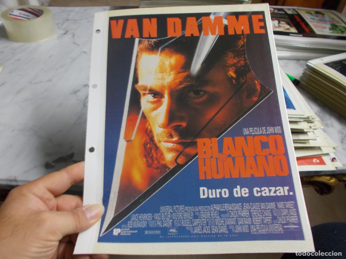 Cinema: BLANCO HUMANO,,PORTADA TAMA&Ntilde;O FOLIO SOLO PORTADA ,,